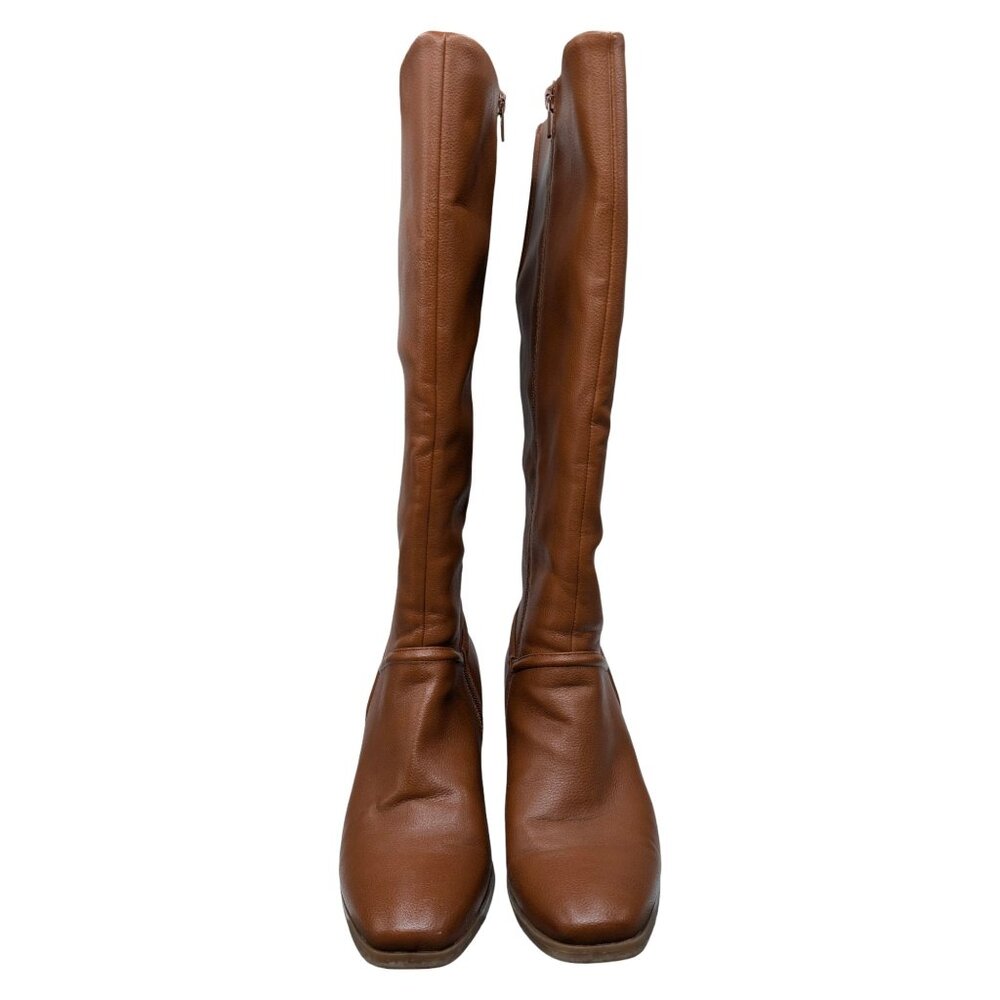 Baretraps Thalia Tall Boots Womens Walnut Brown Knee High Riding Boots Size 9 - Picture 7 of 16